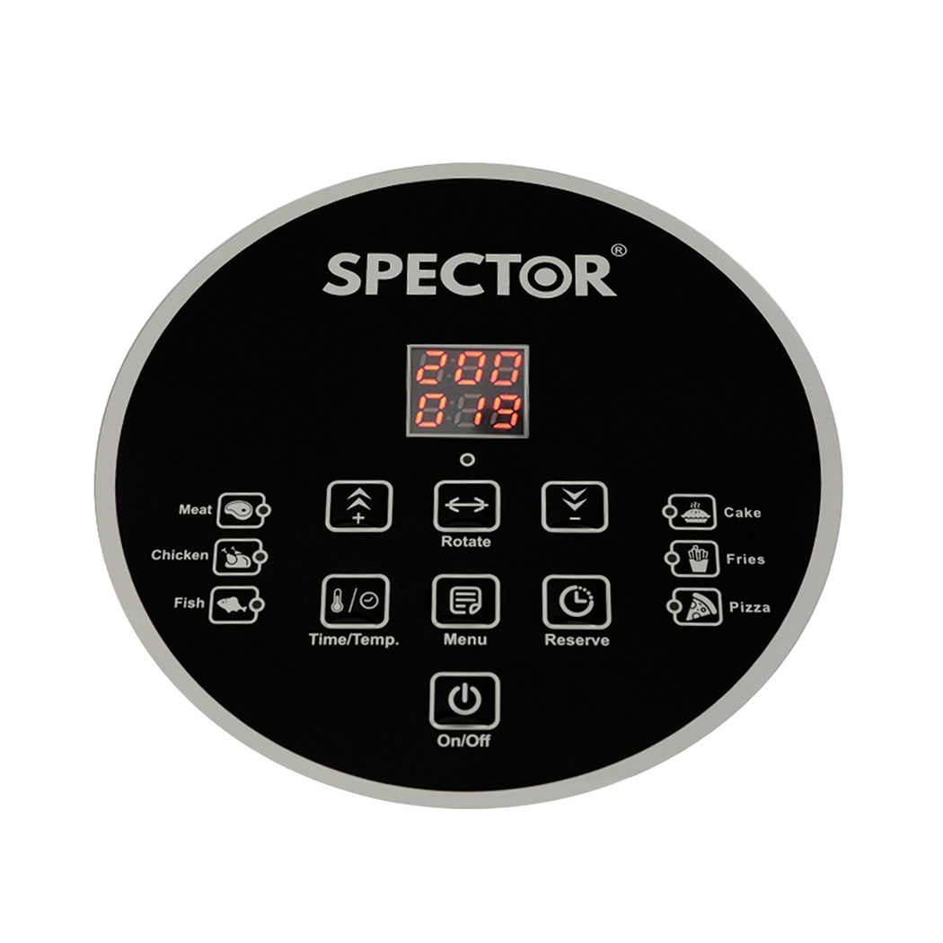 Spector 12L Air Fryer Convection Oven White Colour - Image 5